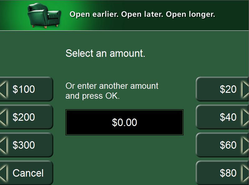 can you deposit cash at td bank atm